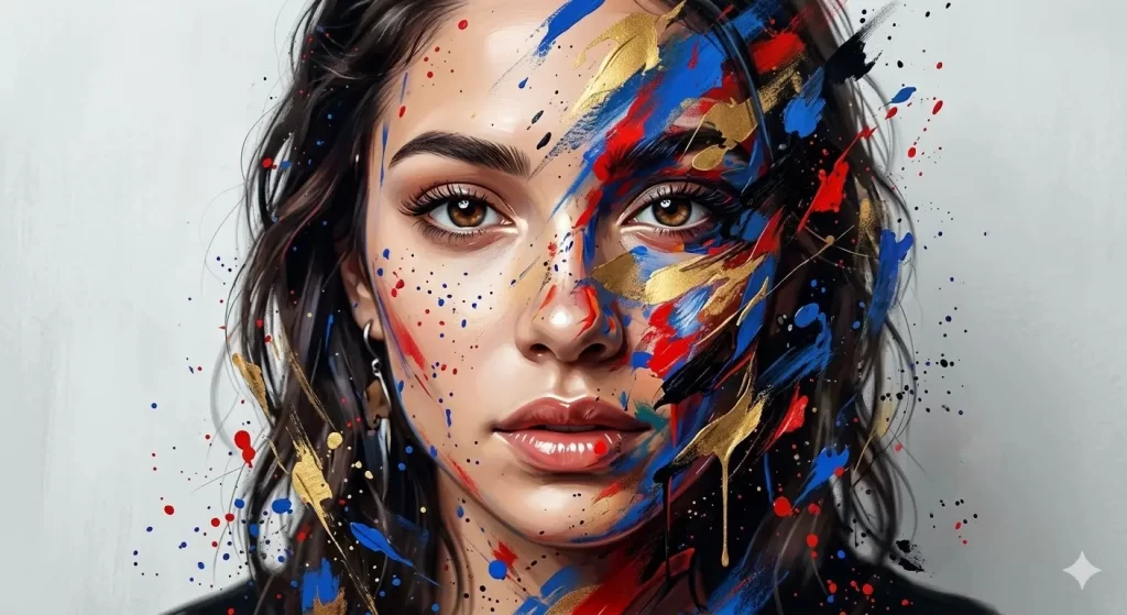 Chromatic Fusion Portrait