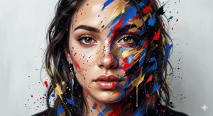 Chromatic Fusion Portrait
