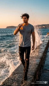 Ocean Breeze Action Poster