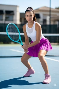 Professional Athletic Tennis Portrait