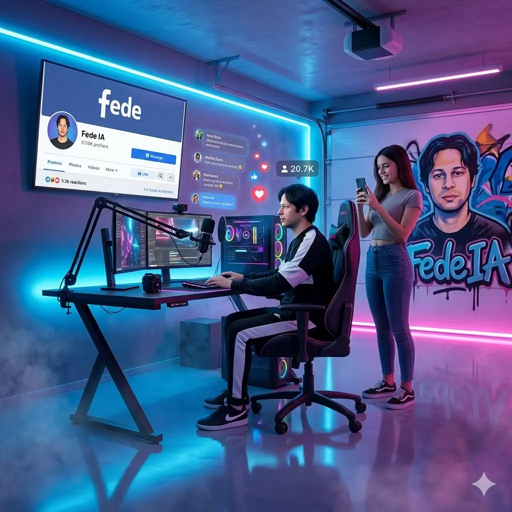 The Digital Rise of Fede IA