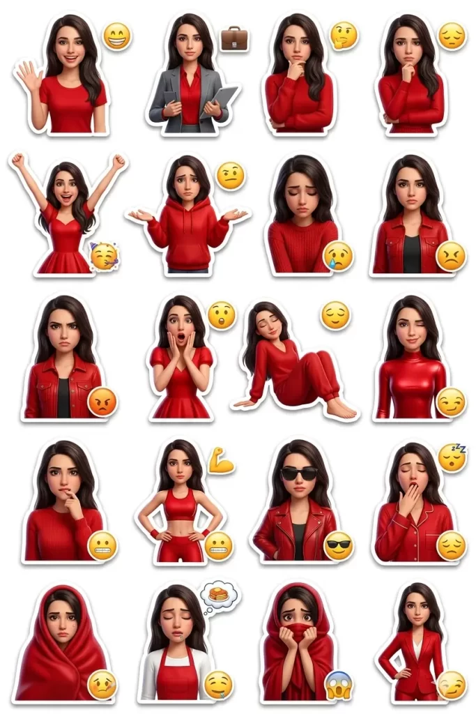 Character Sticker Pack