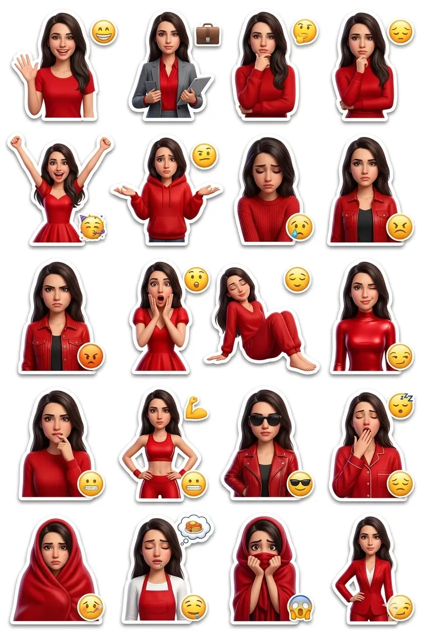 Character Sticker Pack