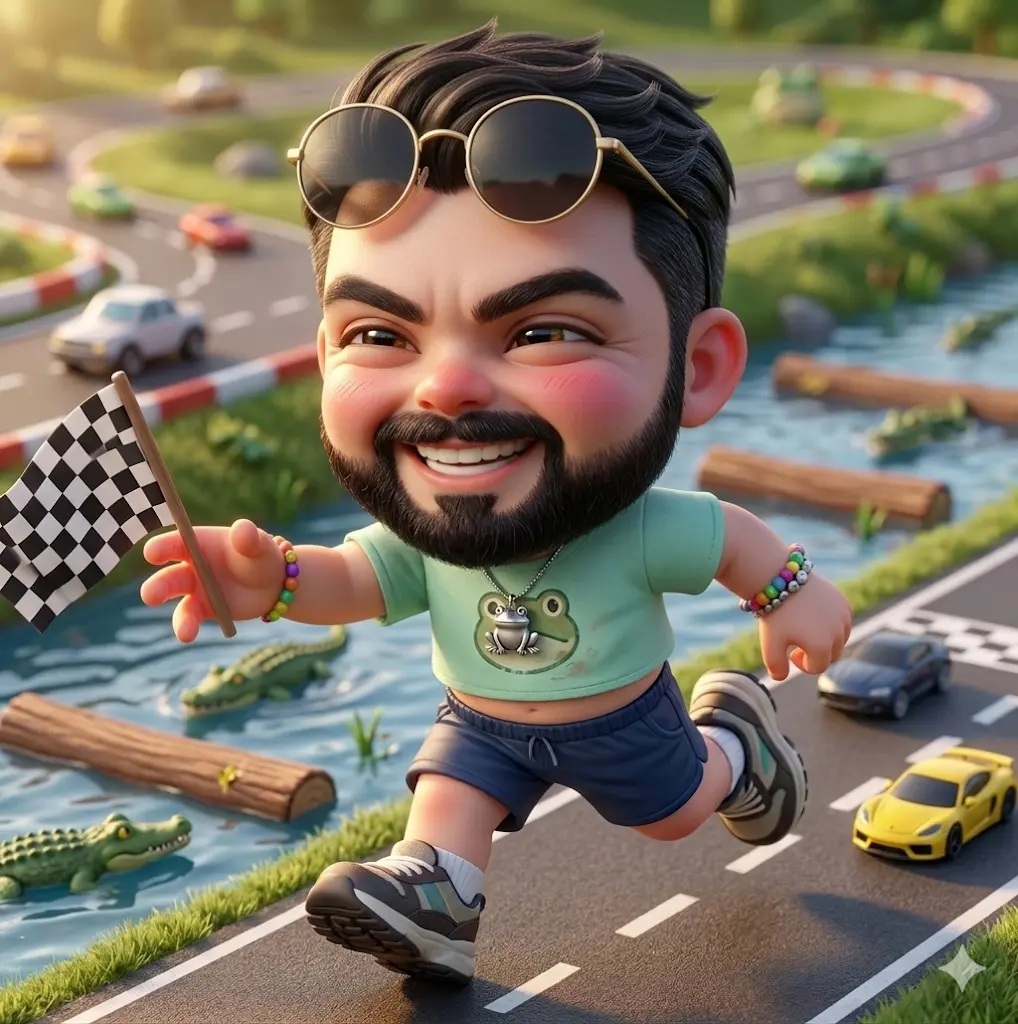 Chibi Frogger The Golden Hour Dash