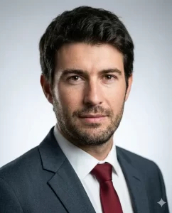 Hyper-Realistic Professional Corporate Portrait with Studio Lighting