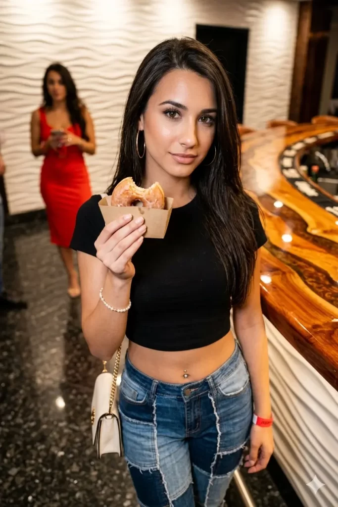 Night Out at the Luxury Lounge Portrait of a Confident Woman