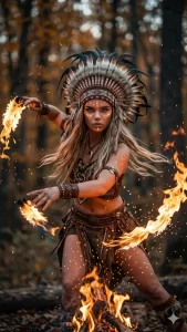 The Fire Ritual Dancer